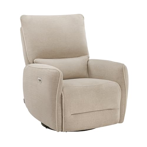 Electric Swivel Rocker Recliner Chair with USB Ports for Living Room and Nursery