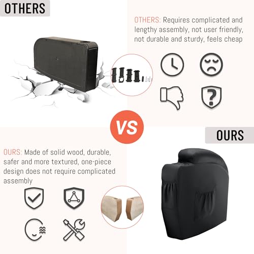 360° Swivel Massage Rocking Chair with Heat and Remote Control
