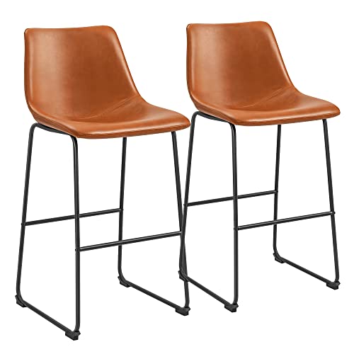 Homall Counter Height Bar Stool Set of 2 for Home Kitchen Dining Room