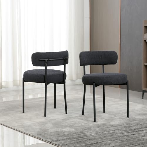 Modern Upholstered Dining Chair Set of 2