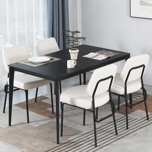 Set of 4 Mid Century Modern Upholstered Dining Chairs