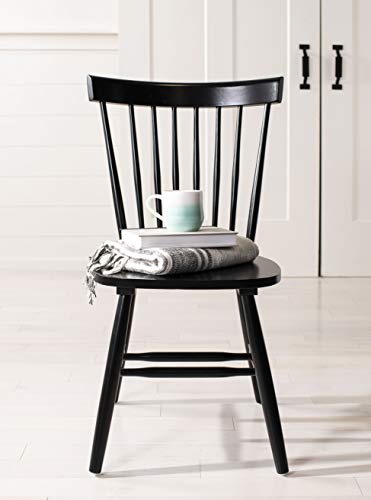 Black Set of 2 Safavieh Parker Parkse Side Chairs