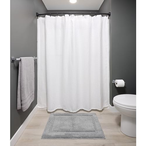 Matte Black Adjustable Shower Curtain Rod 41-72 Inches