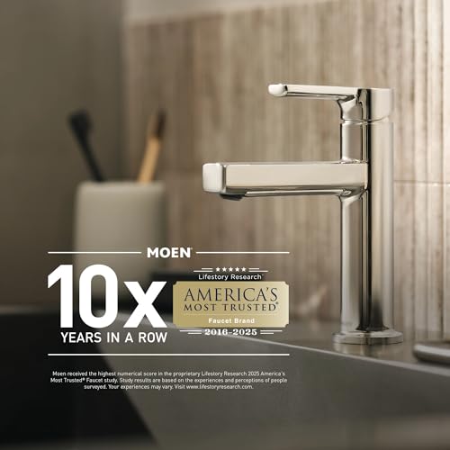 Moen 5-Foot Curved Shower Rod, Brushed Nickel