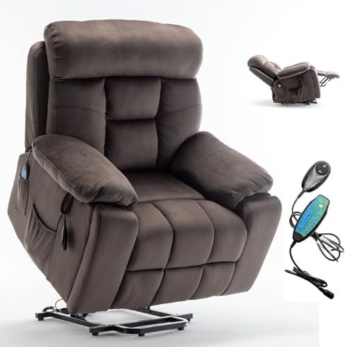 Extra Wide Recliner Chair for 400lbs+ Big Man with Heat and Massage