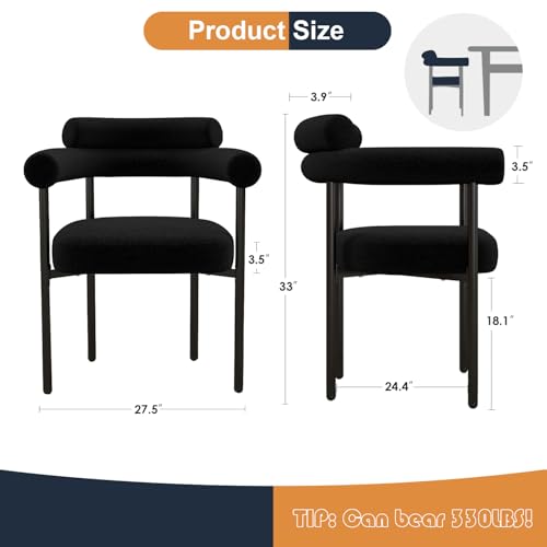 Stylish Black Dining Chairs Set of 4 for Modern Kitchens