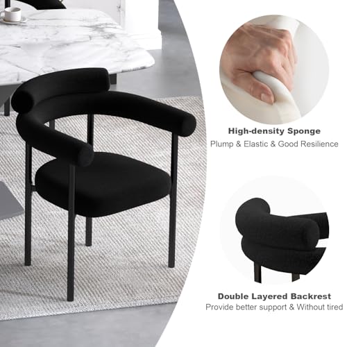 Stylish Black Dining Chairs Set of 4 for Modern Kitchens