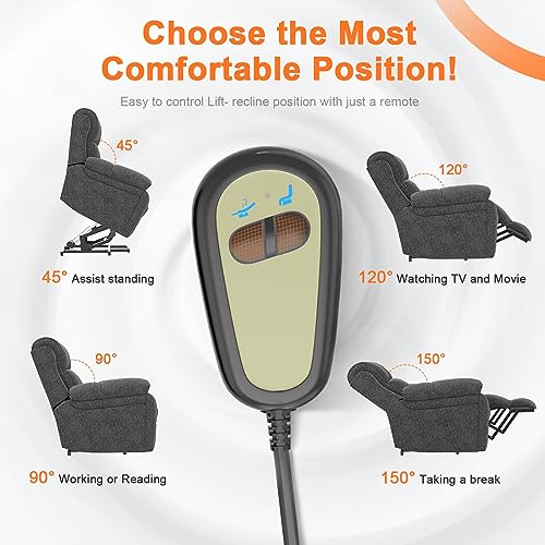 Elderly Massage Recliner with Heat and Comfort