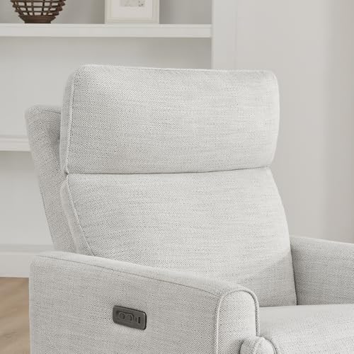 Modern Nursery Rocking Chair with USB and Type-C Ports