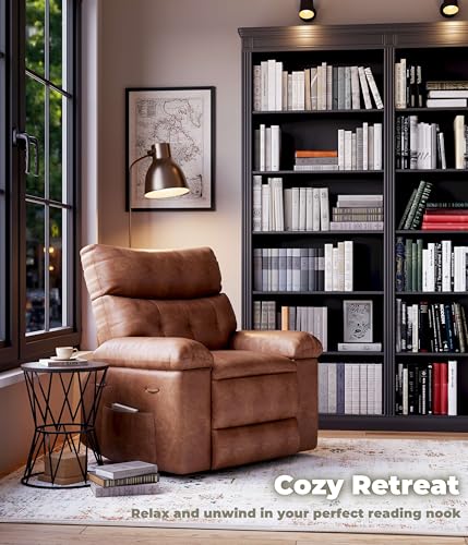 Heat and Massage PU Leather Recliner Chair - Premium Comfort for Relaxation
